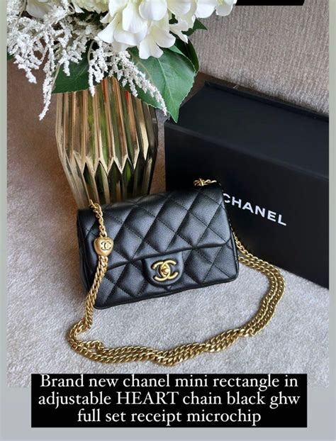 chanel heart adjustable chain|Chanel wallet on chain.